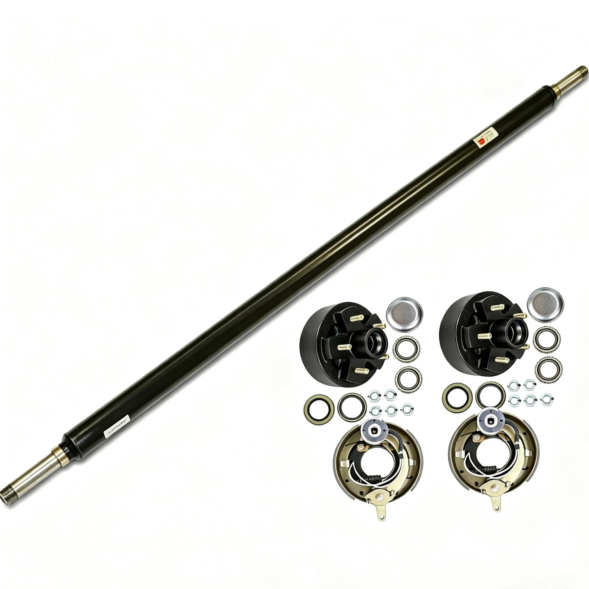 2000lbs trailer brake axle 5 on 4.5 — 2K-Brake Axle-5*4.5