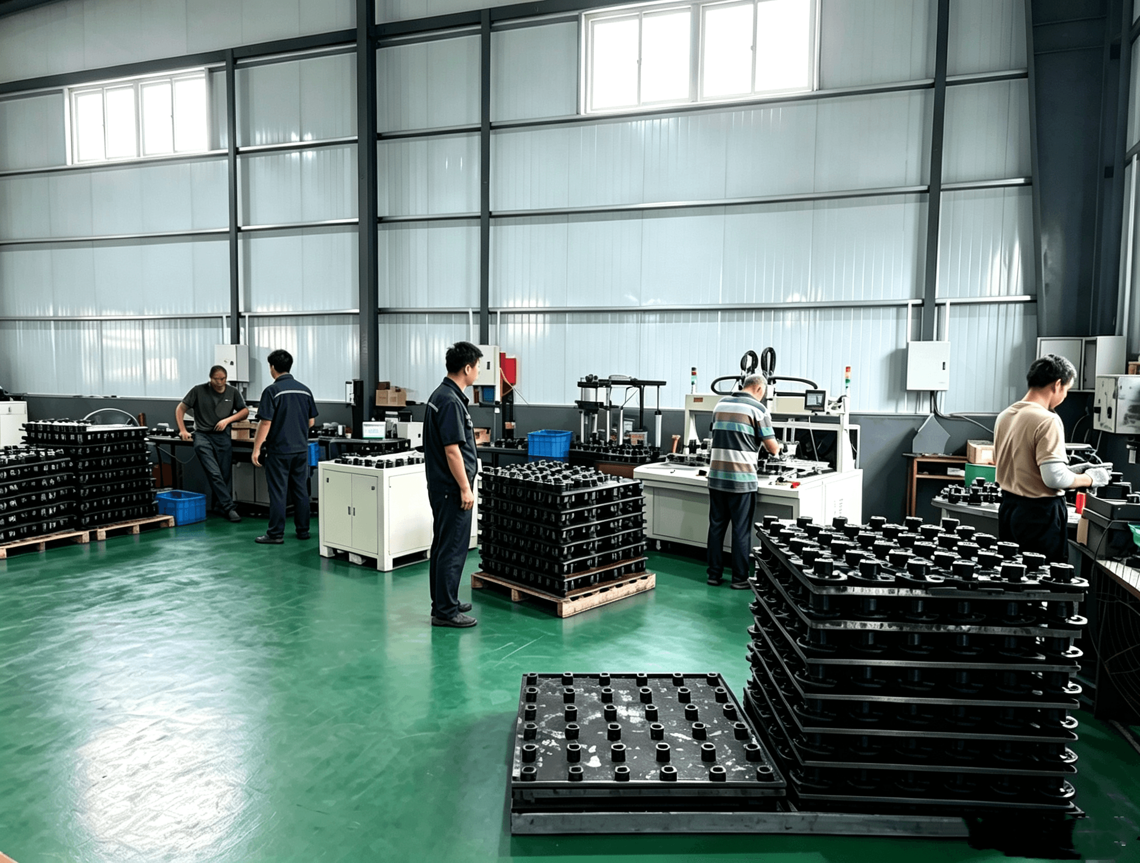 Component inspection at the RUNHENG facility