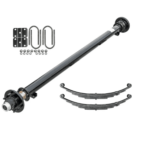 6000lbs trailer idler axle 6 on 5.5 — 6K-Idler Axle-6x5.5
