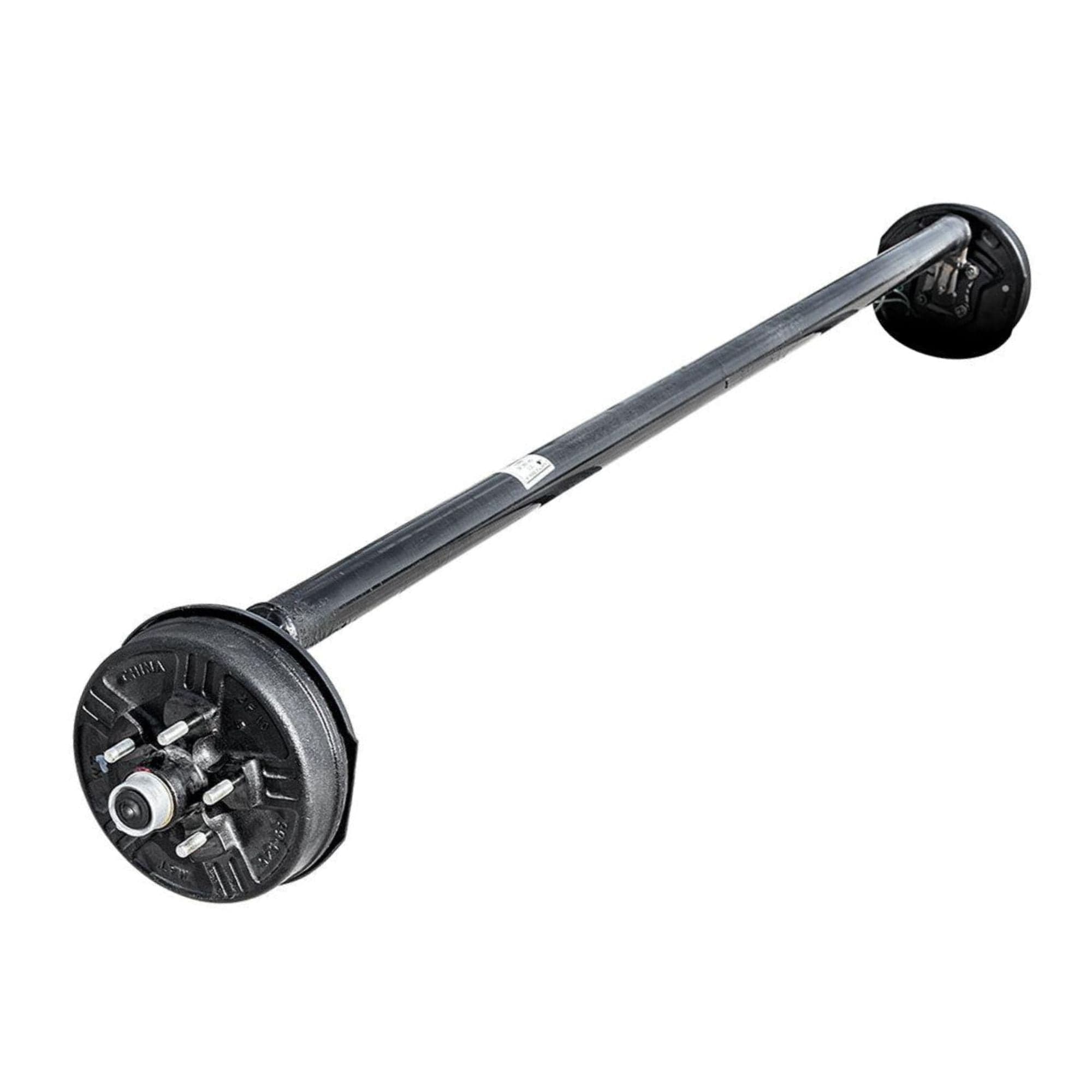 3500lbs trailer drop brake axle 5 on 4.5 — 3.5K-Brake Axle-5x4.5