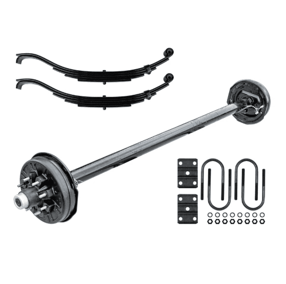 7000lbs trailer brake axle 8 on 6.5 — 7K-Brake Axle-8x6.5